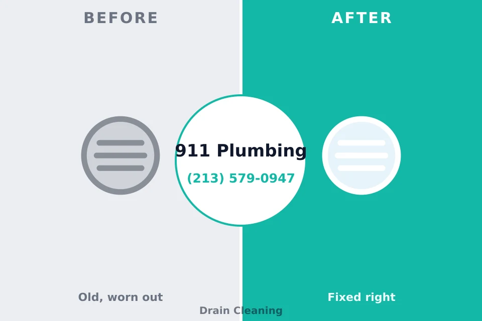 Before and after: plumbing company Newcastle, WY